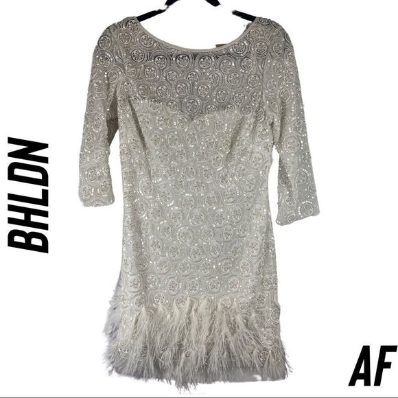 BHLDN MAUDE MINI DRESS NWT NEW IVORY PROM DRESS - Picture 6 of 12